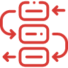Icon with a spiral design in the center.